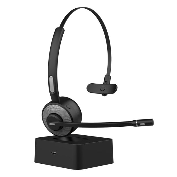 YAMAY M98 Bluetooth Headset with Noise Canceling Mic, Wireless overEar