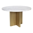 thumbnail image 3 of Moe's Home Collection GRAZE Stone Dining Table White Color, 3 of 7