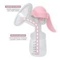 thumbnail image 4 of KIDDOS, Extractor de Leche Manual, fácil de usar, Práctico y cómodo, Color Rosa, 4 of 6