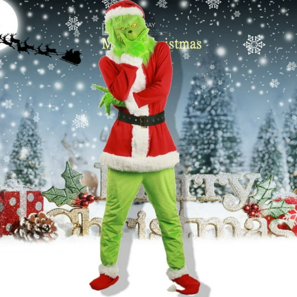 Grinch Costume  Blast the Christmas Enjoyment with the Grinch Costume