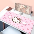 thumbnail image 1 of Large Gaming Pink Mouse Pad Laptop Accessories Sanrio Kawaii Keyboard Rug Computer Hello Kitty Cat Gamer Mousepad Cute Desk Mat, 1 of 1