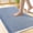 Blue & Cream, variant on Waffle Bath Mat 72x17, Extra Soft Absorbent Bathroom Rugs, Non Slip Machine Washable Quick Dry Bath Rugs for Bathroom Floor, Tub, Shower, Home Decor Accessories, Brown