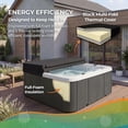 thumbnail image 5 of Lifesmart LS700DX Hot Tub - 7 Person, 90-Jet, 220-Volt, Arctic White/ Coastal Gray, 5 of 22