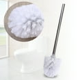MRLESS Toilet Brush Head Replacement and Cleaner Set for Bathroom (3pcs)