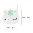 thumbnail image 2 of SILENRADAWN 2Pcs Small Change Pouch for Children Plush Coin Pouch with Zipper Closure for Cosmetics and Keys, 2 of 8