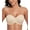 Beige, variant on Exerin Women's Strapless Bra Non Slip Underwire Unpadded Seamless Minimizer Bra(Beige,32DDD)