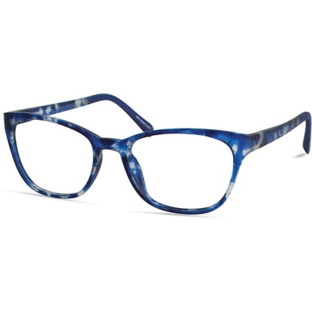 Bio Eyes Womens Prescription Glasses, BE24 BLUTT LOTUS Blue Tortoise