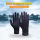 thumbnail image 4 of Bewildely Manoplas de barra de bicicleta Guantes de pantalla táctil Unisex Antideslizante Protección contra la frialdad Manos Accesorios Ropa deportiva Suministros térmicos Tipo6 Bewildely HA060059-06B, 4 of 6