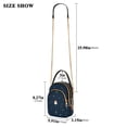 thumbnail image 2 of FORMRS Crossbody Bag for Women Quilted Travel Shoulder Cell Phone Purse with Chain Strap Handbag, Christmas Whimsy, 2 of 7