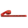 thumbnail image 2 of 12-Pack of Cordova T20214 Pro Pack 2.0-MIL Red Danger Hydroblasting Barricade Tape, 3 in. x 1000 ft. Roll, 2 of 2
