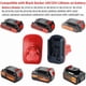 thumbnail image 4 of Adaptador de Batería BD18M12 para Herramientas Eléctricas Milwaukee M12, Conversión para Black & Decker 18V BL1514-XJ BL1518-XJ BL2018-XJ BL4018-XJ BL2518-XJ Batería a Batería Milwaukee M12 12V., 4 of 9