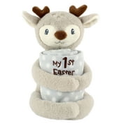 Way To Celebrate Easter My 1st Easter Plush Toy and Baby Blanket Set, Deer