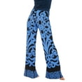 thumbnail image 3 of Women's Vintage Printed Palazzo Pants, 3 of 4