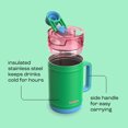 thumbnail image 6 of Bubba Water Keg, 52 Oz, Stainless Steel, Vacuum Insulated Leakproof With Side Handle, DualSip 2-Way Lid, Fresh Serve, 6 of 9