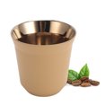 thumbnail image 1 of Tasse à Démitasse, Acier Inoxydable Double Paroi Tasse à Démitasse Tasse à Café Réutilisable Empilable Finition Miroir Tasses à Espresso Lavables au Lave-Vaisselle Tasses Isolées pour Café Thé Boisson, 1 of 7