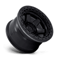 thumbnail image 2 of Fuel D122 Block Beadlock 17X8.5 6X135 False 106.1Cb Matte Black With Matte Black Ring Wheel, 2 of 3
