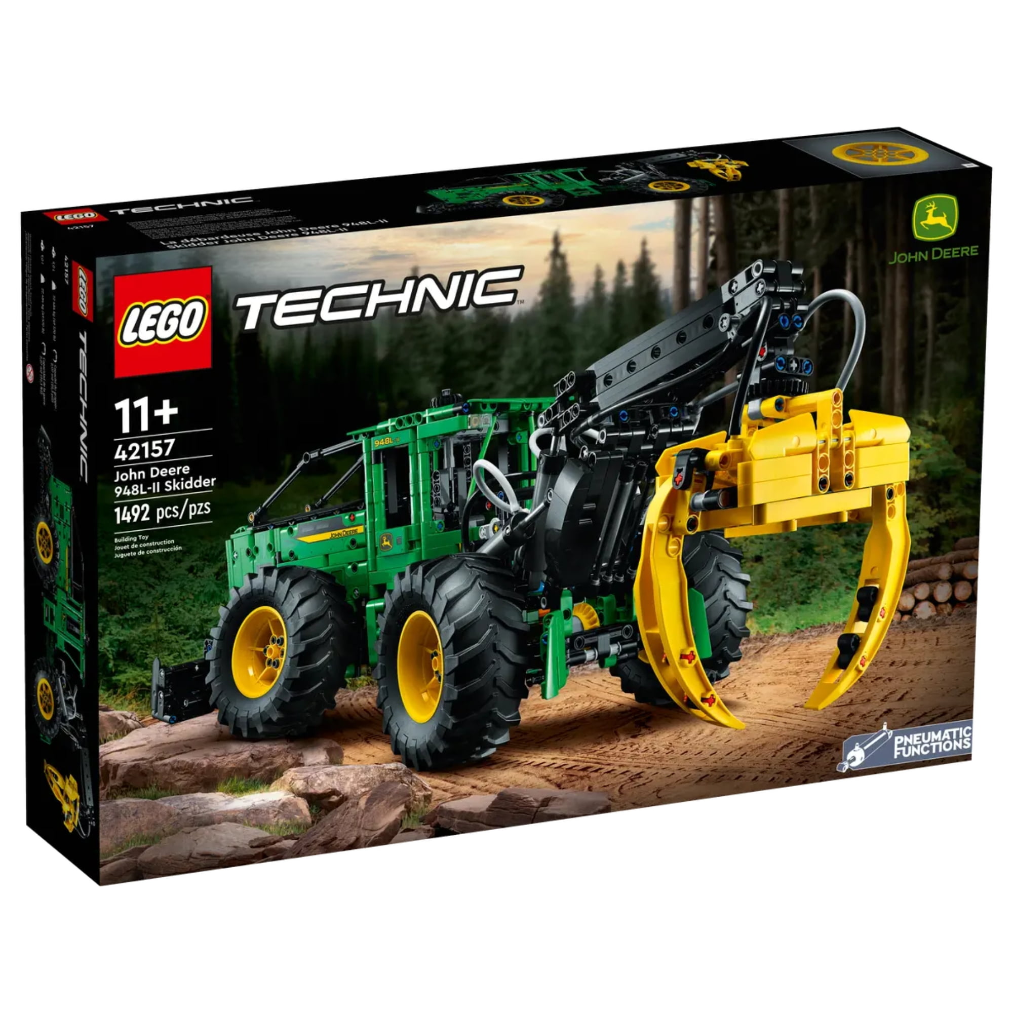 LEGO Technic Forest Machine 42080 - Walmart.com