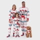 thumbnail image 1 of Pijama navideño a juego con renos y estampado gráfico grande por todas partes (resistente al fuego), 1 of 5