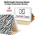thumbnail image 4 of iPad 9.7 5th 6th Gen Air 1st 2nd Generation [iPad 5 6 Air 1 2] A1893 A1822 A1566 A1474 MH2V2LL/A MRM52LL/A MP242LL/A TPU Ultra Slim Printed Flip Case with Corner Protection - Zebra Print, 4 of 8
