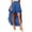 Navy, variant on Women's Asymmetrical Long Tulle Skirt, Rainbow Colorful Multilayer Ballet Underskirt, Fluffy Party Skirt for Halloween Costume, 80s Outfit and Festive Celebration Green A
