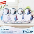 thumbnail image 2 of Glad Disney Frozen Anna and Elsa BSL1&nbsp;Paper Plates - Strong Disposable Plate for Kids Birthday Party & Everyday Use - Perfect for Snack, Dessert & Cake Parties - 8.5” 40 Ct, 2 of 3