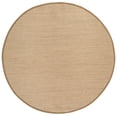 thumbnail image 2 of Safavieh Natural Fiber Jovana Solid Area Rug, Maize/Linen, 9' x 9' Round, 2 of 10