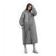 thumbnail image 1 of Imperméable Long pour Adulte Voyage Pêche Escalade Poncho de Pluie à Capuche (Blanc), 1 of 6