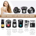 thumbnail image 2 of Tasses K Réutilisables pour K-NERD, Lot de 8 Dosettes de Café K Réutilisables, Tasse K Universelle Réutilisable pour K-NERD 1.0 et 2.0, Dosettes de Café K Rechargeables Sans BPA, 2 of 6