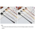thumbnail image 4 of 9-inch Iced Tea Spoon Stainless Steel Long Handle Spoon Milkshake Spoon Coffee Stirring Spoon Titanium, 4 of 8