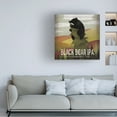 thumbnail image 2 of Ryan Fowler 'Leaf Peeper Black Bear Ipa' Canvas Art, 2 of 4