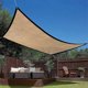 thumbnail image 3 of Toldo rectangular para patio al aire libre, toldo para jardín, balcón, toldo para coche, 2 x 2 m, 3 of 5