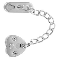 OULII Stainless Steel Door Chain Lock Easy Setup No Drilling Required for Enhanced Security