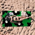 thumbnail image 3 of HBBKVI Absorbent Beach Towel 28" × 60", Fashion Flowers Bath Towels for Beach Travel Camping Picnic, Colorful Sand Proof Quick Dry Towels, 3 of 5