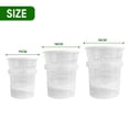 thumbnail image 4 of SharkTRUE Clear Orchid Pot,Plastic Plant Pots with Drainage Hole and Tray,Breathable Flower Plant Pot,Nursery Container for Root Growth, Seedling, and Indoor Houseplant Gardening, 4 of 10