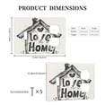 thumbnail image 3 of Love Home Switch Cover Decorative Wall Plate 3-Gang 2-Toggle 1-Duplex Standard Size, 3 of 5