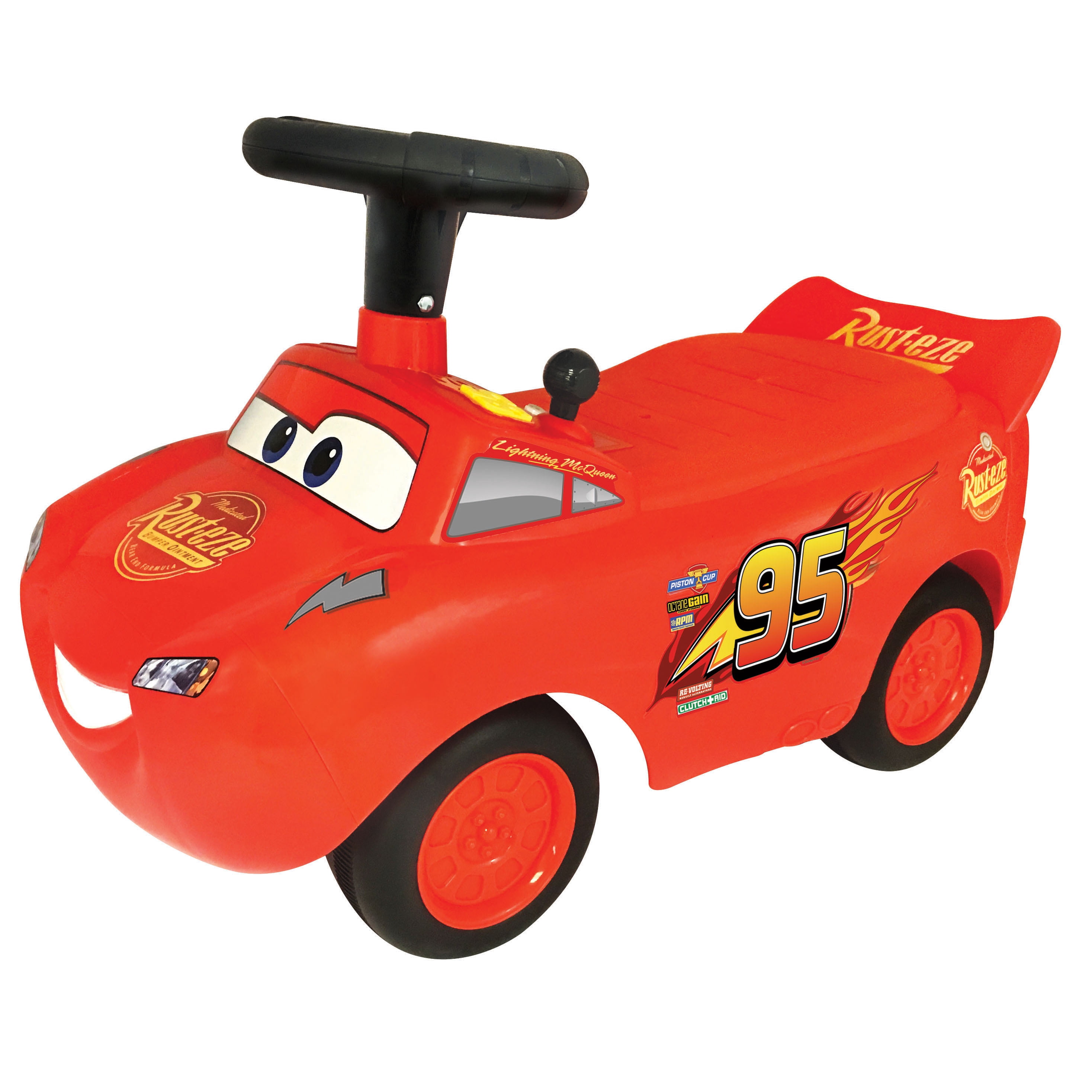 Kiddieland Lights ‘N’ Sounds Lightning McQueen Racer Brand New Disney Pixar Cars 