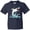 Navy, variant on Inktastic Great White Shark Jumping Youth T-Shirt