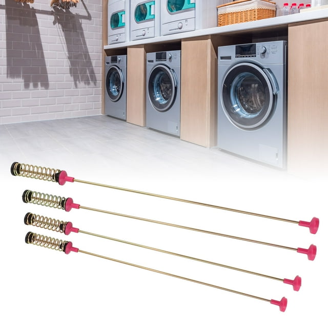 Varillas De Suspensión Para Lavadora, Kit Duradero De Varillas De Suspensión Para Lavadora, 4 Piezas De Acero De Ancho, Compatible Con WA50R5200AW