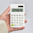 thumbnail image 6 of SPOORYYO Solar Desktop Tablet Calculator - Ultra-Thin 8-Digit Screen with Clear Keys, Perfect for Office, Students, and Business Gifts, 6 of 8