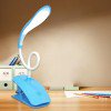 thumbnail image 1 of Lámpara de escritorio con clip, LED, almacenamiento, portátil, para dormitorio o mesilla de noche, con carga USB. Ideal como regalo., 1 of 7