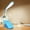 Blue, variant on Viflosae Bedside Lamps Table Lamp Clip Desk Light LED Storage Portable Desk Light Bedroom Bedside Clip Night Light USB Charging Gift Desk Lamp with Clamp for Office Study