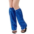 thumbnail image 5 of vlrwzc Glitter Sequins Leg Warmers Sparkle Leg Sleeves Legs Boot Cover Cuffs for Women 70s Disco Fancy Dress Accessories, 5 of 7