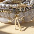 thumbnail image 7 of 1 Set Bohemian Beaded Bracelets for Women Bow Knot Charm Holiday Bracelets Stackable Stretch Bracelets for Beach Summer Vacation Party, 7 of 7