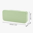 thumbnail image 4 of Unique Bargains Square Eyeglasses Case Portable Eyeglasses Storage 6.5"x2.76"x1.18" Green, 4 of 5
