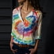 thumbnail image 3 of Camisas Para Mujer Moda Tops Turn-Down Collar Funny Printe Casual Camisetas Blusa Camisa Estampada Odeerbi ODB126500, 3 of 6
