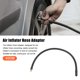thumbnail image 2 of Adaptador de mandril de manguera de extensión de inflador de neumáticos roscado de 40 cm, tubo de bomba de aire, válvula de neumático, tubo de conexión negro para coche, camión, bicicleta, MTB, goma de cobre Unique Bargains mandriles de llantas, 2 of 7