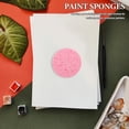thumbnail image 4 of HONMEET 4pcs Round Sponge Brushes For Painting PVA Absorbent Tool For Artists Craft, 4 of 6