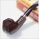 thumbnail image 4 of Pipa para fumar tabaco de madera, pipa de tabaco de seis esquinas tallada a mano, pipa de cigarro para hombres, regalos de tabaco, negocios, 4 of 5