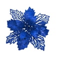 thumbnail image 1 of Adorno de fiesta de decoración de árbol de flores de Navidad Artificial hueco de plástico brillante, 1 of 5