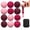 Pink, variant on 12PCS Magnetic Fidget Balls with Storage Case, Silicone Fidget Toys for Adults & Teens, Quiet Desk Stress Relief, Blue